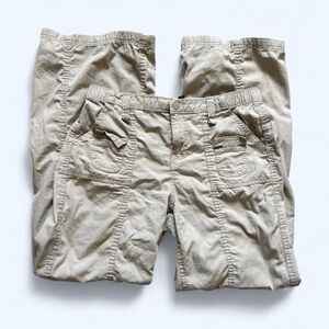 H&M Beige Utility Cargo Pants